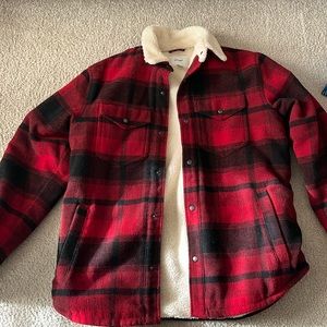 Men’s Fleece-lined Flannel Jacket